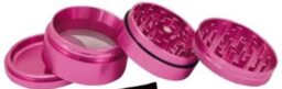 Elements_Pink_AluminumGrinder_3compartment