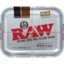 Raw_RollingTray_MetalSilver_Small